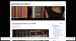 Desktop Screenshot of plumaymoda.wordpress.com