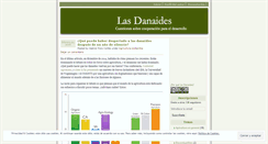 Desktop Screenshot of lasdanaides.wordpress.com