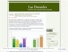 Tablet Screenshot of lasdanaides.wordpress.com