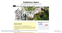 Desktop Screenshot of kollektivhus.wordpress.com