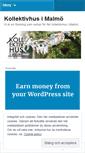 Mobile Screenshot of kollektivhus.wordpress.com