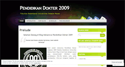 Desktop Screenshot of pd09uns.wordpress.com