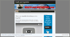 Desktop Screenshot of healthandinspiration.wordpress.com
