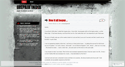 Desktop Screenshot of irepairindia.wordpress.com