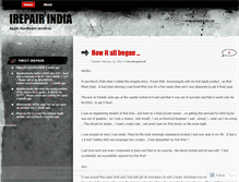 Tablet Screenshot of irepairindia.wordpress.com