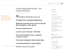 Tablet Screenshot of gospelandorganization.wordpress.com