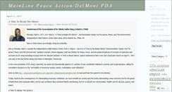 Desktop Screenshot of delmontpda.wordpress.com