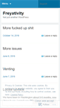 Mobile Screenshot of freyativity.wordpress.com
