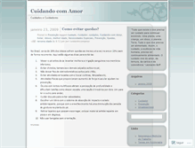 Tablet Screenshot of cuidandocomamor.wordpress.com