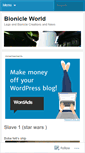 Mobile Screenshot of bionicleworld.wordpress.com