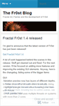 Mobile Screenshot of fr0st.wordpress.com