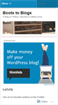 Mobile Screenshot of bootstoblogs.wordpress.com