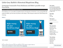 Tablet Screenshot of littlegreyrabbit.wordpress.com