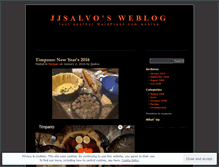 Tablet Screenshot of jjsalvo.wordpress.com