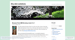 Desktop Screenshot of hydrateskin.wordpress.com