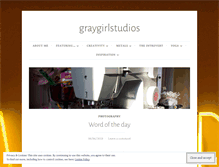 Tablet Screenshot of graygirlstudioarts.wordpress.com