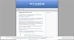 Desktop Screenshot of mocode.wordpress.com