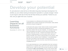 Tablet Screenshot of developyourpotential.wordpress.com
