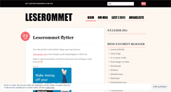 Desktop Screenshot of leserommet.wordpress.com