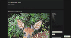 Desktop Screenshot of cloudedkiekies.wordpress.com