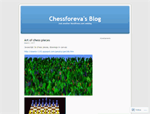 Tablet Screenshot of chessforeva.wordpress.com
