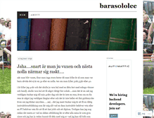 Tablet Screenshot of barasololee.wordpress.com