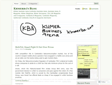 Tablet Screenshot of khmerba.wordpress.com