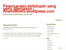 Tablet Screenshot of ahamimokhi.wordpress.com