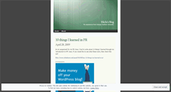 Desktop Screenshot of michi87.wordpress.com
