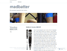 Tablet Screenshot of madbatter.wordpress.com