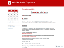 Tablet Screenshot of amici64e65.wordpress.com