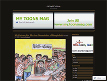 Tablet Screenshot of cartoonhouse.wordpress.com