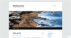 Desktop Screenshot of dc23mecharts.wordpress.com