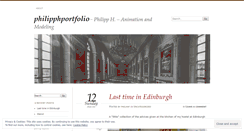 Desktop Screenshot of philipphportfolio.wordpress.com