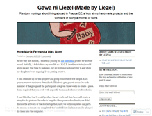 Tablet Screenshot of gawaniliezel.wordpress.com