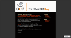 Desktop Screenshot of cednc.wordpress.com