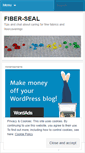 Mobile Screenshot of fiberseal.wordpress.com