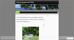 Desktop Screenshot of elgueguense.wordpress.com
