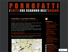 Tablet Screenshot of pornofatti.wordpress.com