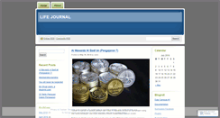 Desktop Screenshot of jurnalhayat.wordpress.com