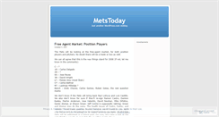 Desktop Screenshot of metstoday.wordpress.com