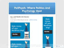 Tablet Screenshot of polipsych101.wordpress.com