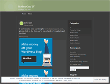 Tablet Screenshot of moderngeartv.wordpress.com