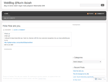 Tablet Screenshot of nurin4math.wordpress.com