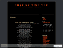 Tablet Screenshot of nhatkytinhyeu.wordpress.com