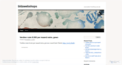 Desktop Screenshot of bldawebshops.wordpress.com