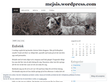 Tablet Screenshot of mejsis.wordpress.com