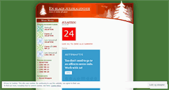 Desktop Screenshot of juletanker.wordpress.com