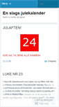 Mobile Screenshot of juletanker.wordpress.com
