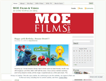 Tablet Screenshot of moefilms.wordpress.com